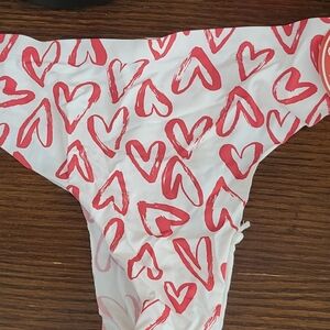 Red Heart Pattern Women's Panties